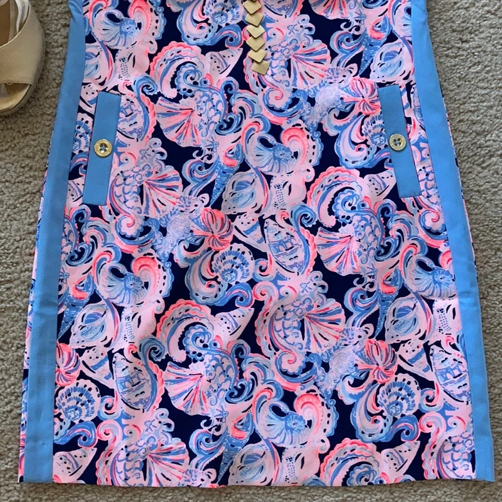 Lilly Pulitzer Angie Stretch Shift Dress - Picture 3 of 11